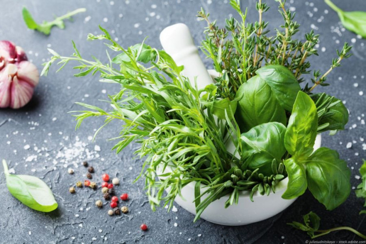 Kräutersalz kaufen, aromatische Kräuterwürze für Kräuterbutter, Gemüse, Fleisch und Fisch