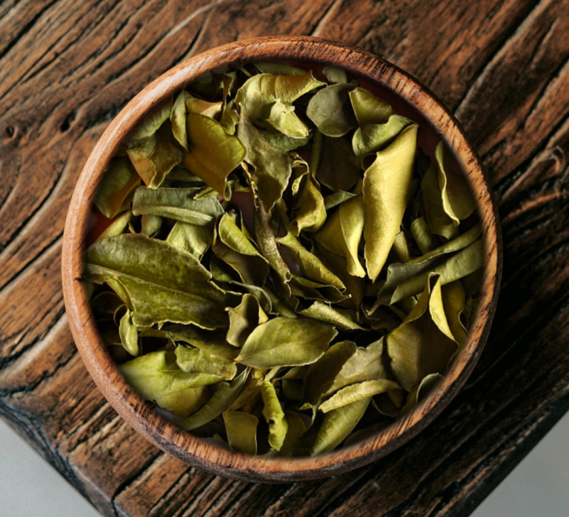 Kaffirlimettenblätter, Limetten Blätter, hocharomatisch, Naturprodukt getrocknet