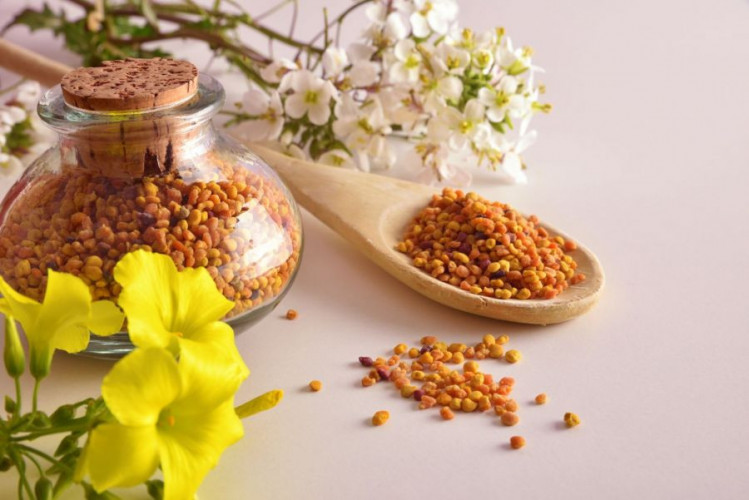 Blütenpollen kaufen goldene Blütenpollen für Müsli Smoothie und Küche