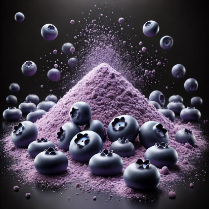 Blaubeeren Pulver, Blaubeerpulver, Heidelbeerenpulver