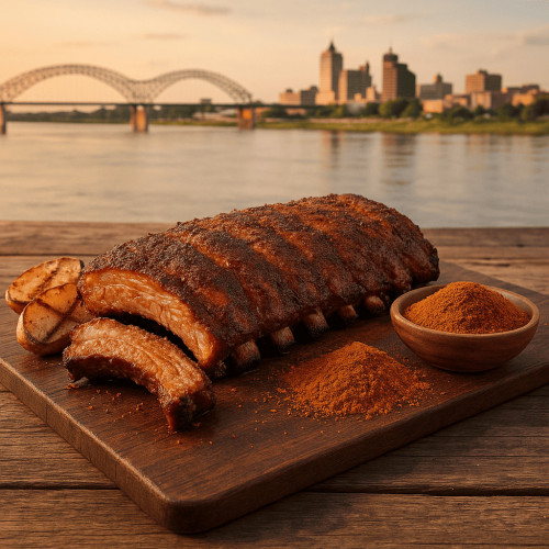 Memphis BBQ Rub kaufen, Barbecue Gewürz für Rippchen Pulled Pork und Grillfleisch