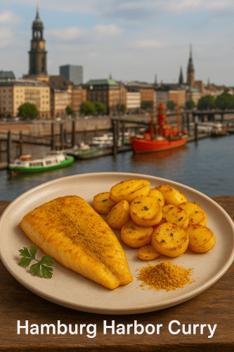 Hamburger Hafencurry kaufen, mild würziges Curry Gewürz für Fisch Fleisch und Gemüse