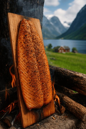Flammlachs Gewürz kaufen für Lachsfilet Grill und Backofen
