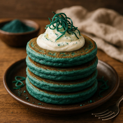 Spirulina Pulver blau natürliche blaue Lebensmittelfarbe für Backen Getränke Desserts