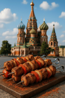 Schaschlik Gewürz für Grillspieße und Pfanne mit würzigem Aroma