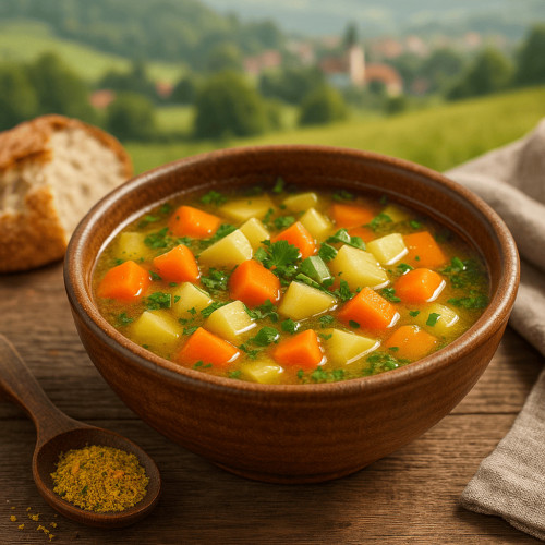 Suppengewürz für Brühen Suppen und Eintöpfe aromatisch vielseitig einfach würzen