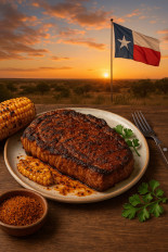 Barbecue Dallas Chili Rub Gewürz für Grill und Ofen kräftig rauchig würzig