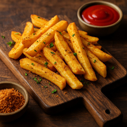 Fritten Gewürz für Pommes und Kartoffeln mit ausgewogener Würze ohne Zusatzstoffe