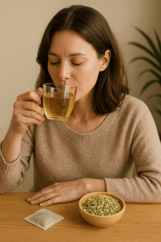 Zitronengras geschnitten kaufen, ideal als Tee und für asiatische Gerichte mit frischem Aroma