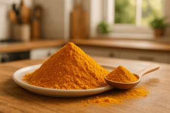 Kurkuma gemahlen, Kurkuma pulver, natürlicher Farbstoff, hoch-aromatisch, keine Zusätze
