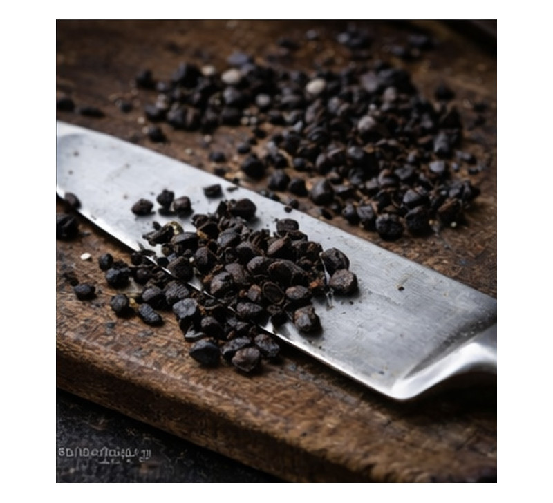 Schwarzer Knoblauch ganz, fermentiert, ganze Stück, Knollen