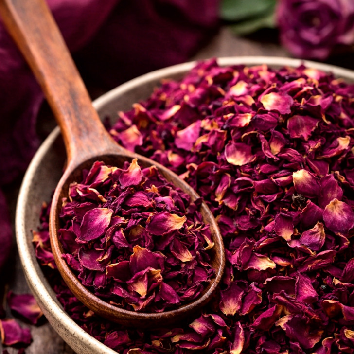 Rosenblütenblätter essbar, Premium Qualität stark duftend kaufen