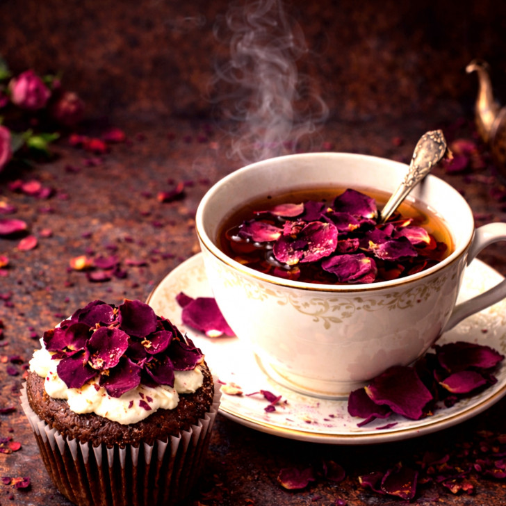 Rosenblütenblätter essbar, Premium Qualität stark duftend kaufen