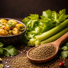 Selleriesamen kaufen aromatische Selleriekörner für Suppen Saucen