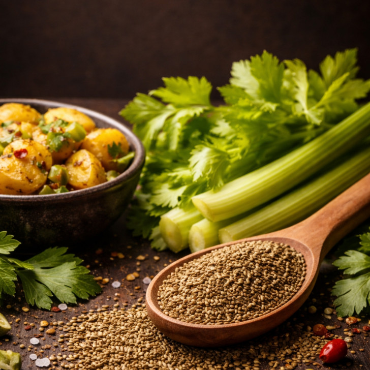 Selleriesamen kaufen aromatische Selleriekörner für Suppen Saucen