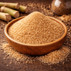 Rohrohrzucker kaufen natürliche Süße mit Karamellnote für Backen Getränke und Desserts