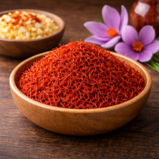 Safran Fäden intensives Aroma edles Gewürz für Reis Paella Risotto und Desserts