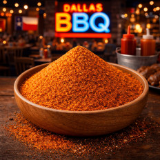 Barbecue Dallas Chili Rub Gewürz scharf für Grill Fleisch BBQ und Smoker kräftig würzig