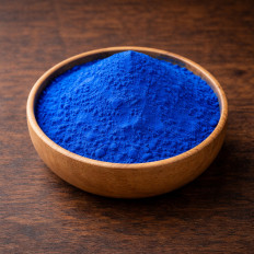 Spirulina Pulver blau natürliche blaue Lebensmittelfarbe für Backen Getränke Desserts