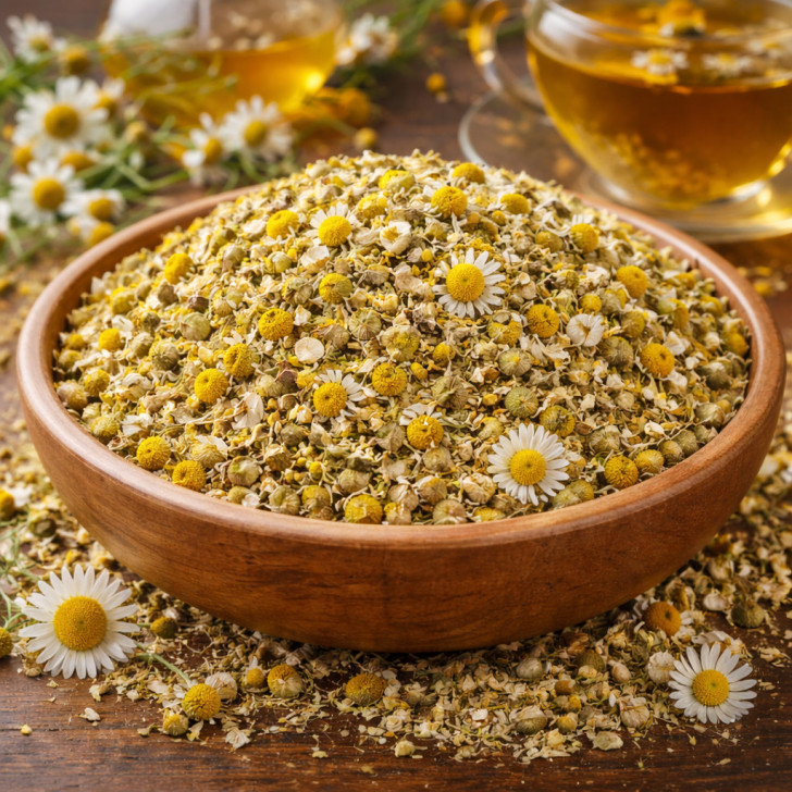 Kamille kaufen Kamilleblüten für Kamillentee aromatisch und vielseitig verwendbar