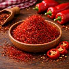 Chili Fäden kaufen, dekorative Schärfe für Pasta, Suppen und Gourmet Küche