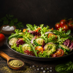 Salat Gewürz, Salat Kräuter, Gewürz für Salat, Caesar Salad aromatische Würze für Dressings und mehr (Salad Seasoning)