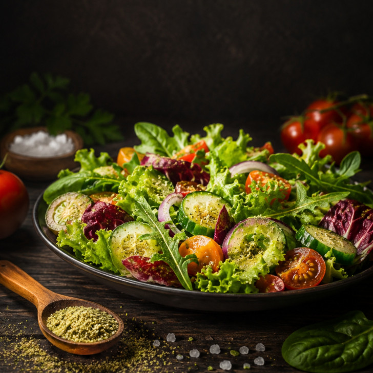 Salat Gewürz kaufen, aromatische Kräuter für Salat und Dressings vielseitig verwendbar