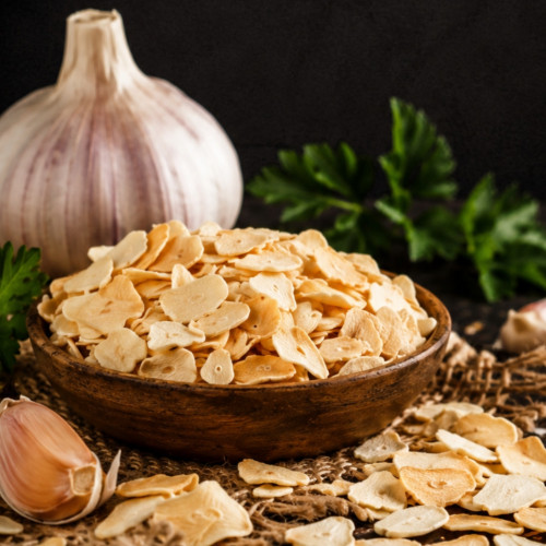 Knoblauch Flocken kaufen getrocknete Knoblauchscheiben für Küche