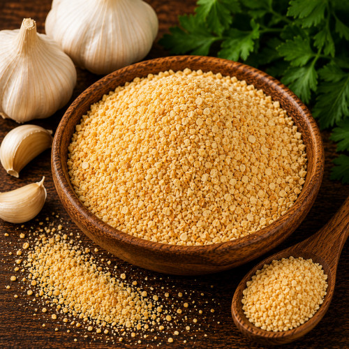 Knoblauch granuliert kaufen intensiv aromatisch für Küche Grill und Saucen