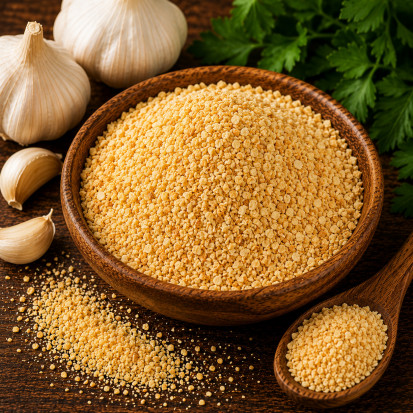 Knoblauch granuliert kaufen intensiv aromatisch für Küche Grill und Saucen