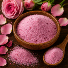Rosenblütenzucker feine florale Süße für Desserts Getränke und kreative Küche (Rose Sugar)
