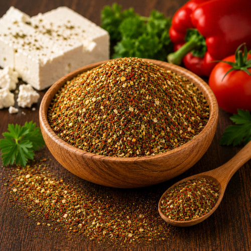 Schafskäse Gewürz kaufen - aromatische Gewürzkomposition für Feta, Salate und mediterrane Küche