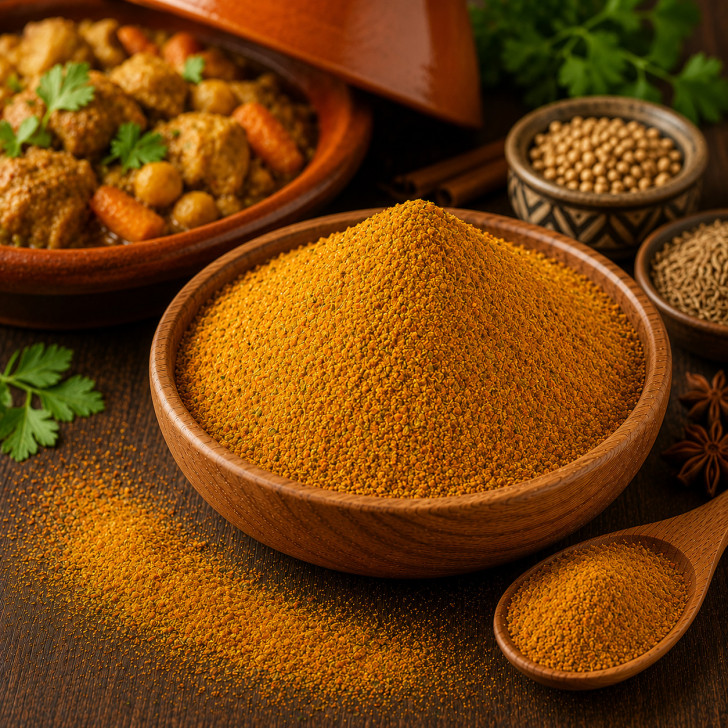 Tajine Gewürz kaufen, aromatische Würze für Tajine Couscous Fleisch und Gemüse