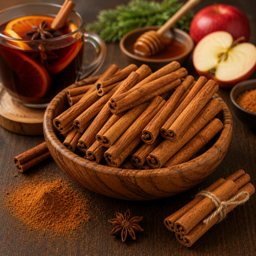 Cassia Stangen 8 cm kaufen, aromatische Zimt Stangen für Tee, Desserts und Küche