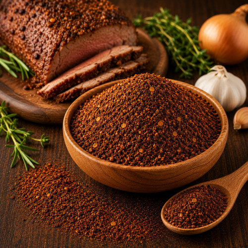 Bratengewürz gemahlen kaufen aromatische Würze für Braten Fleisch und Gemüse