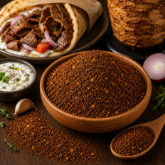 Gyros Gewürz, Griechische Mischung, Gyros Gewürzzubereitung, aromatisch, für Fleisch und Gemüse, würzige Komposition (Gyros Seas