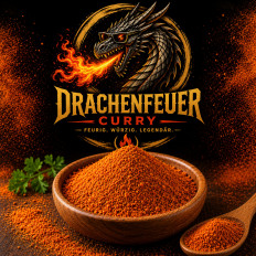 Drachenfeuer Curry sehr scharfes Curry Gewürz mit intensiver Schärfe (Dragon Fire Curry)