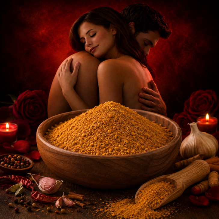 Erotic Kamasutra Curry, exotische Curry Würze für kreative Küche