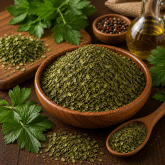 Liebstockblätter geschnitten, Maggikraut (Lovage Leaves)