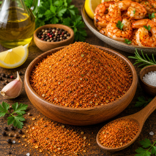 Garnelen Gewürz kaufen, Scampi Gewürz für Garnelen, Meeresfrüchte, Pfanne und Grill