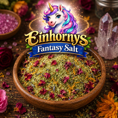 Einhornys Fantasie Salz kaufen farbenfrohes Salz für Deko und Küche