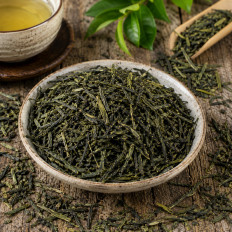 Sencha Grüntee frischer Geschmack feinherb aromatisch für täglichen Teegenuss (Sencha Green Tea)