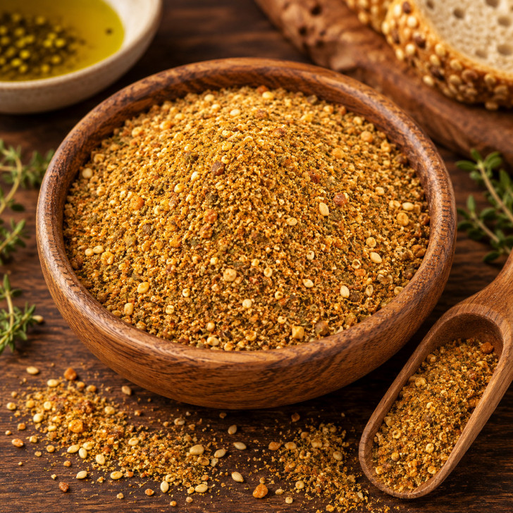 Dukkah Spice kaufen aromatisches Gewürz für Brot Olivenöl Dips und Küche