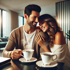 Erotic Harmony Love Tea Sensual Rose Blend, aromatischer Kräuter und Früchtetee für besondere Genussmomente