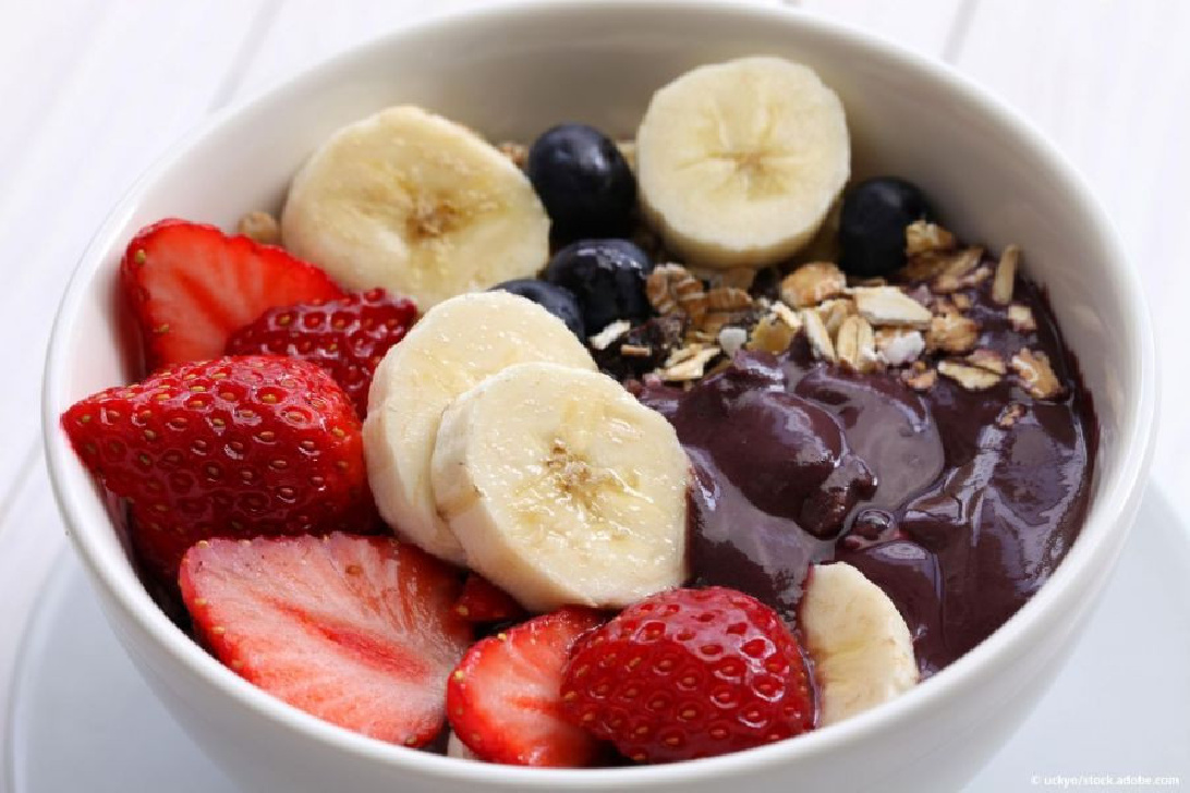 Acai Beeren Pulver, aus echten Beeren hergestellt