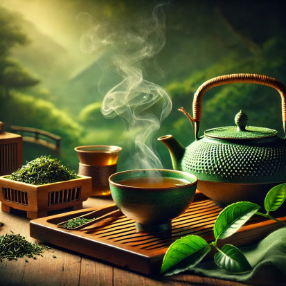 Sencha Grüntee hochwertig und frisch für puren Teegenuss