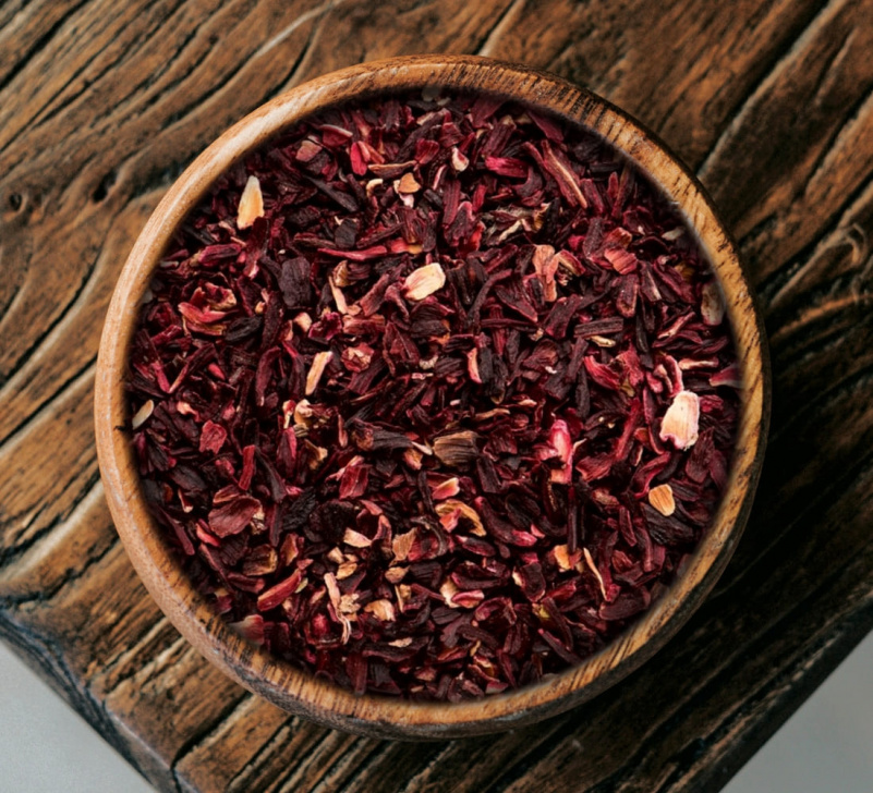 Hibiskusblüten geschnitten kaufen, aromatisch, vielseitig verwendbar