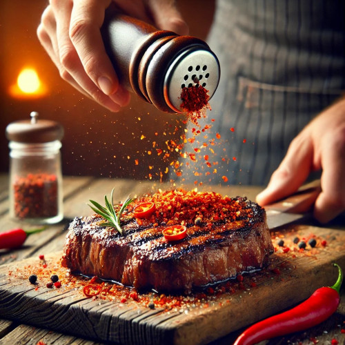 Espelette Feinschmecker Chili mild fruchtig aromatisch für Fisch Fleisch und Küche