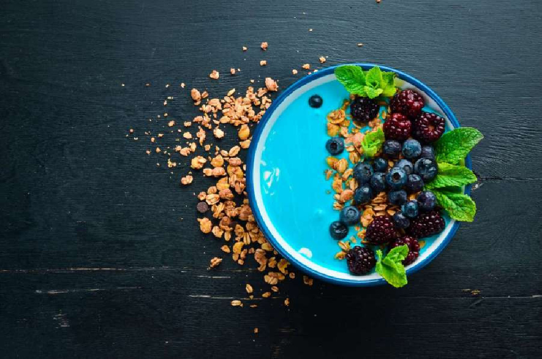 Spirulina blau, blaue Lebensmittelfarbe, Blue Food, schonend hergestellt