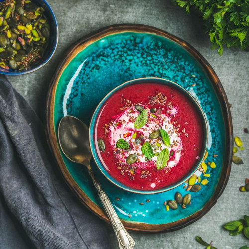 Rote Bete Pulver kaufen, natürliches Rote Bete Pulver für Smoothies, Backen und Küche